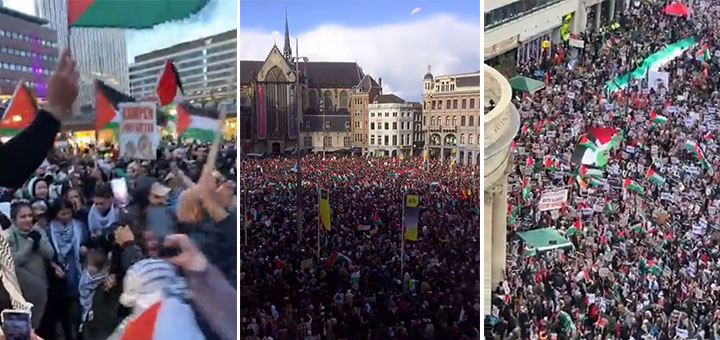 Euroopa pealinnade tänavad täitunud: moslemid ja immigrandid protestivad Iisraeli vastu, rüvetades juudiriigi lippe ja nõudes konflikti kiiret lõppu