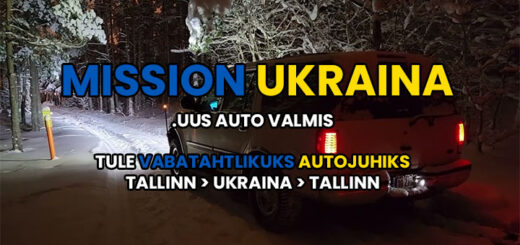 Ukraina missiooni jaoks otsitakse vabatahtlikku autojuhti