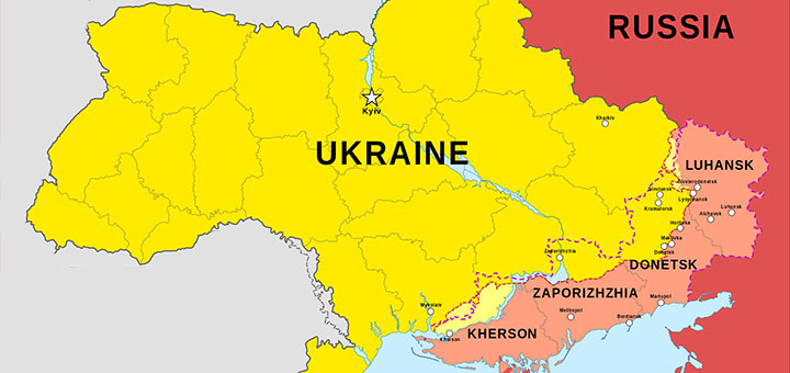 Putin pakkus Ukrainale rahu, nõudes nelja oblastit; Kiiev keeldus, öeldes, et see on natsismi taaselustamine